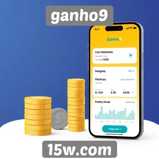 Exploração das funcionalidades do aplicativo Ganho9