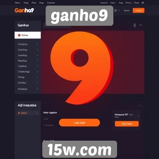 Análise da interface do site ganho9